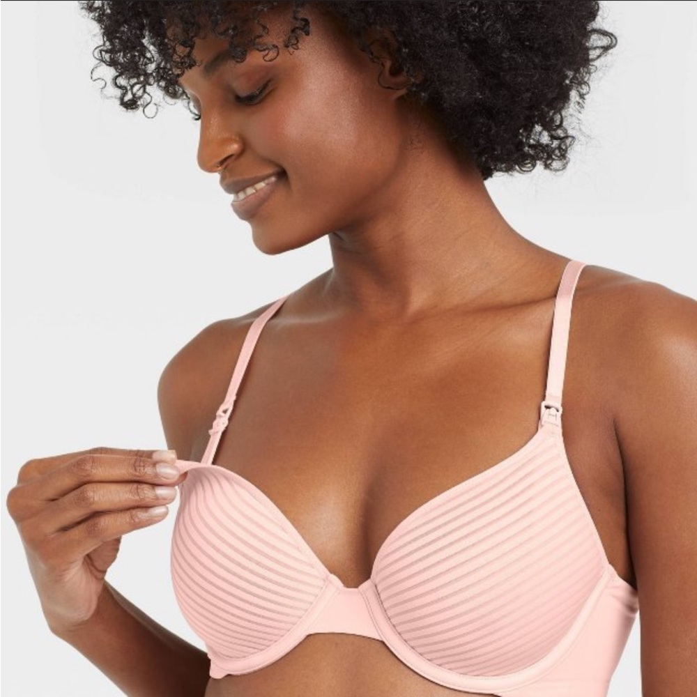 Women's Nursing Spacer Bra -
Auden Pink 34DD